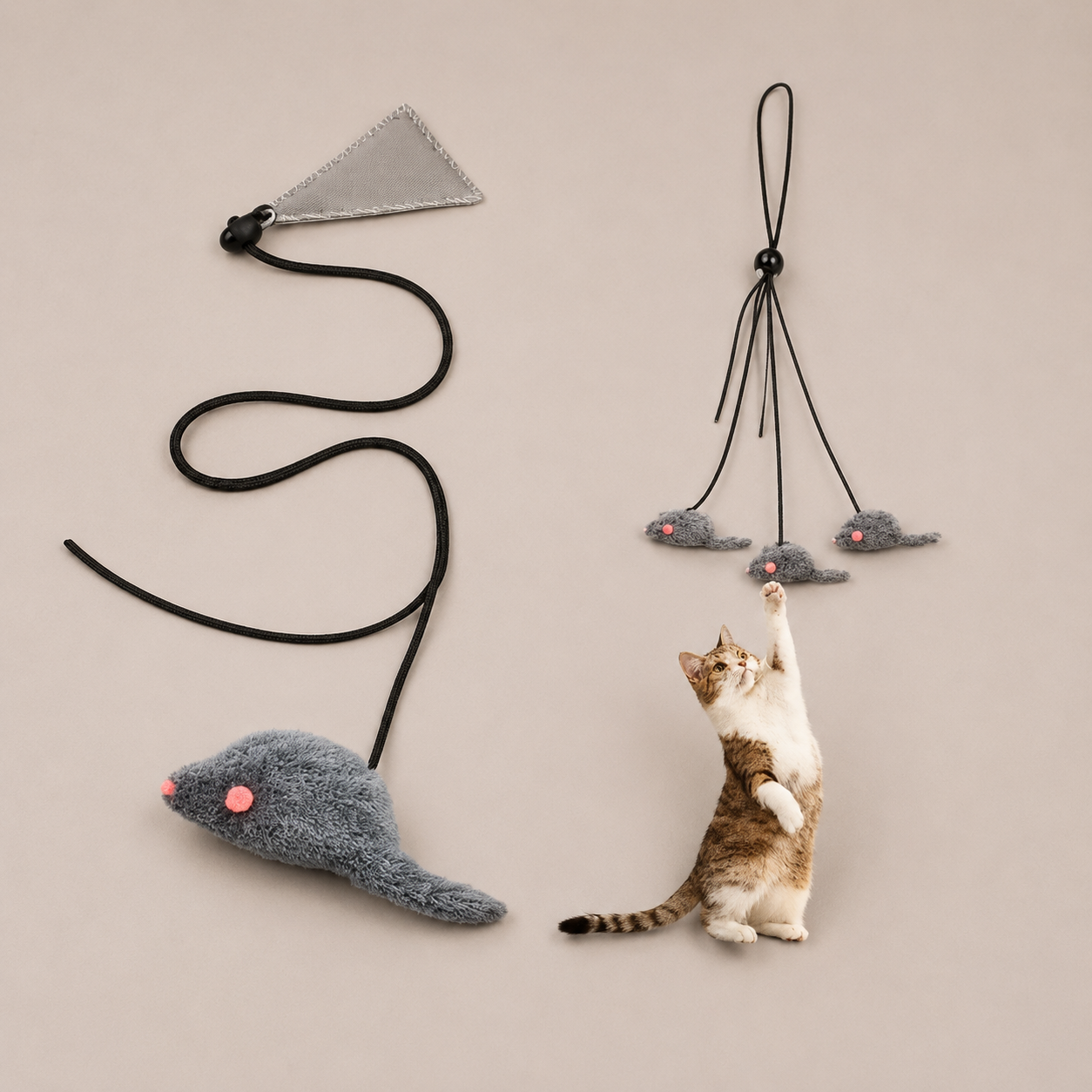 Door Hanging Interactive Cat Toy