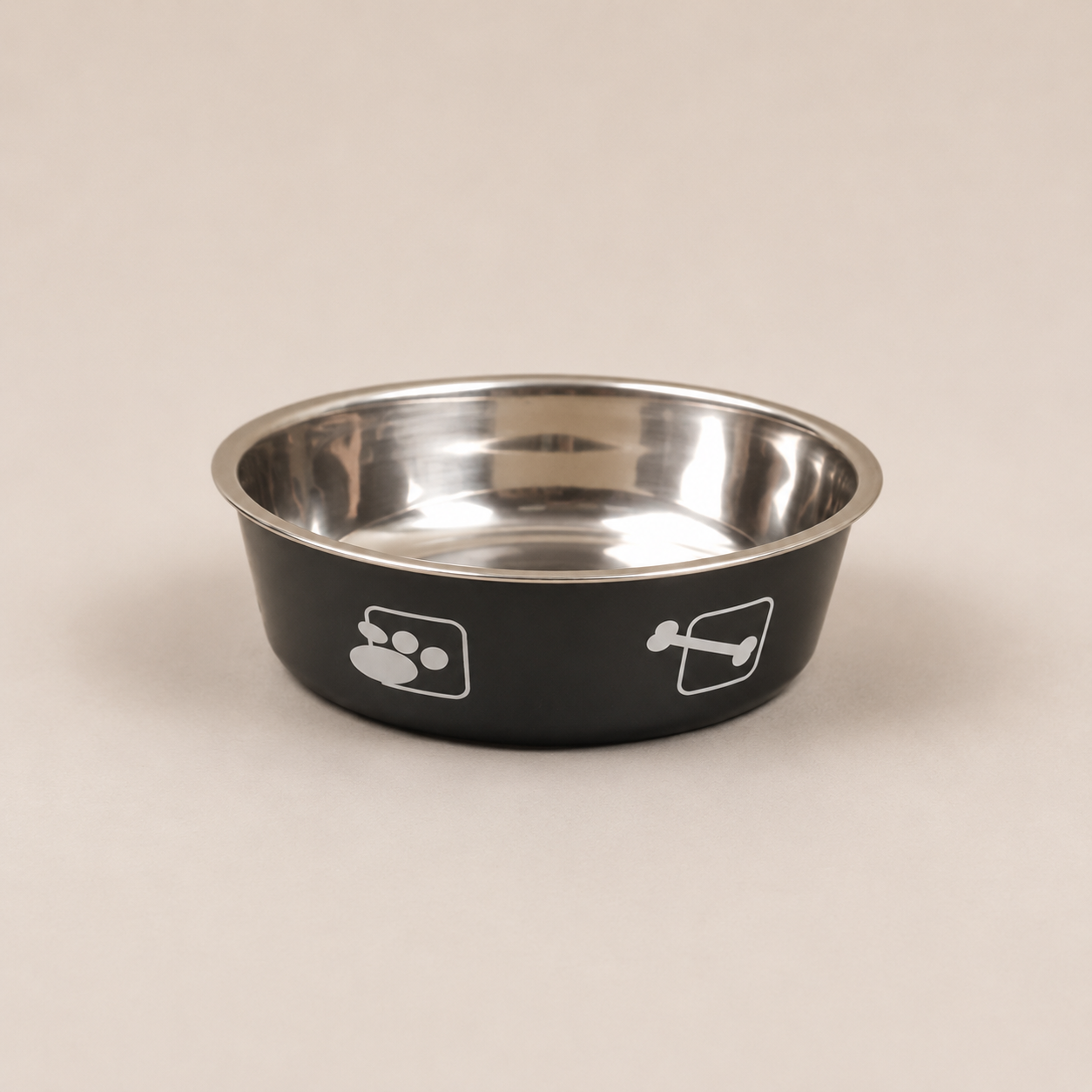Stainless Steel Pet Bowl Double Layer