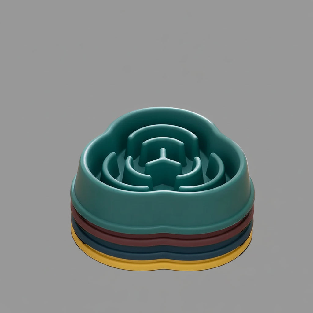 Slow Feeder Puzzle Bowl for Dogs — Anti-Choking