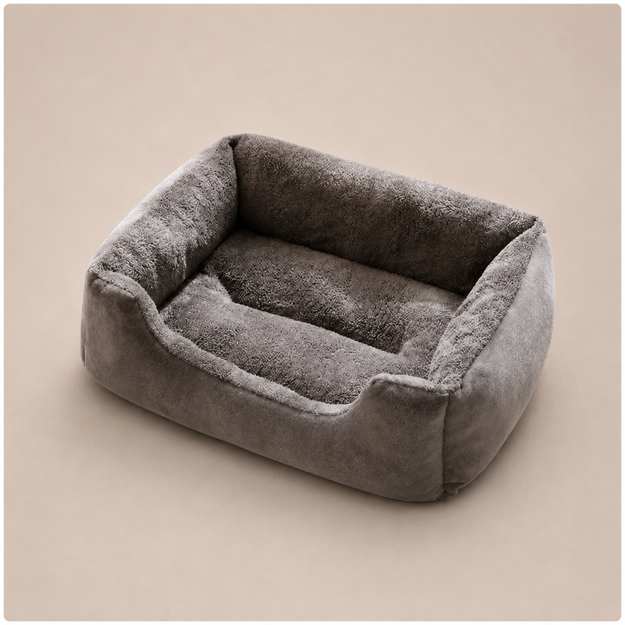 CloudNest Plush Pet Bed