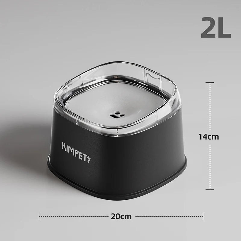 AquaGuard Spill-Proof Smart Water Bowl