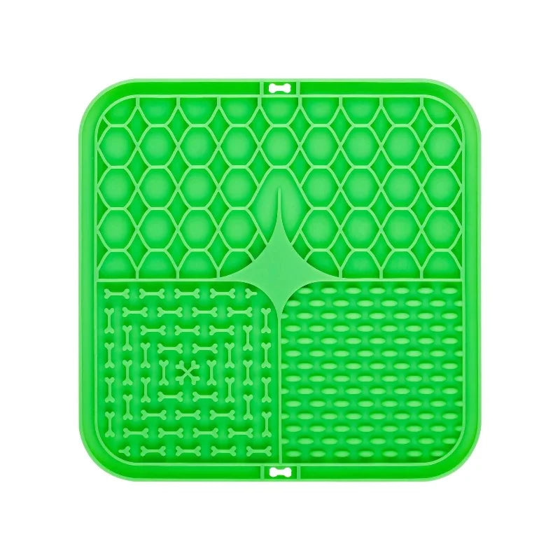 ZenPaw Silicone Lick Mat — Slow Feeder &amp; Calming Bath Mat for Dogs