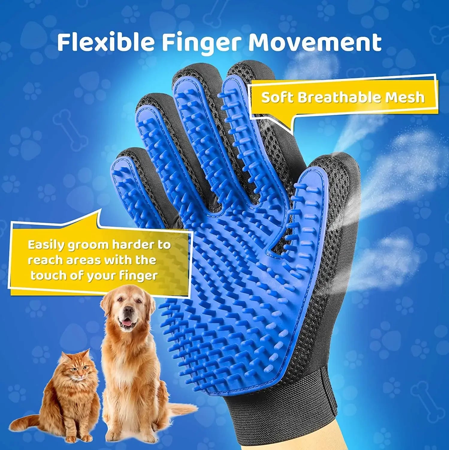 FurEase Grooming Glove