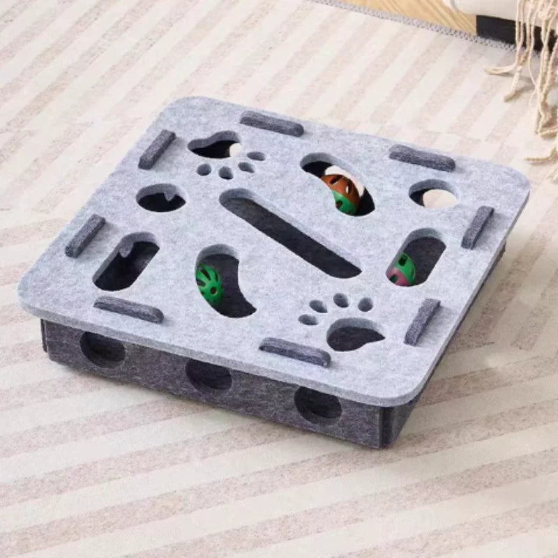 PawMaze Interactive Cat Puzzle Mat