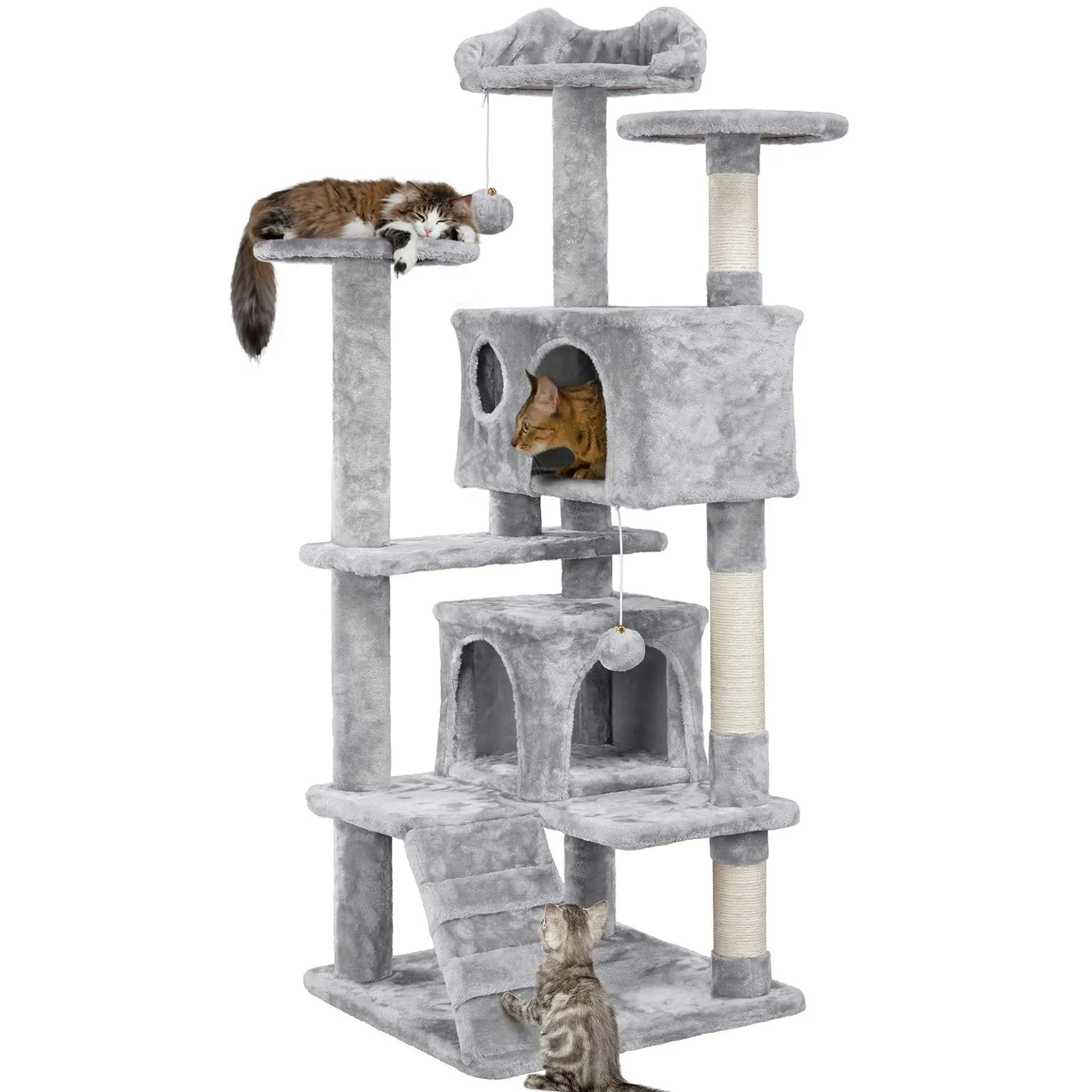 ClimbNest Multi-Level Cat Tree & Activity Centre