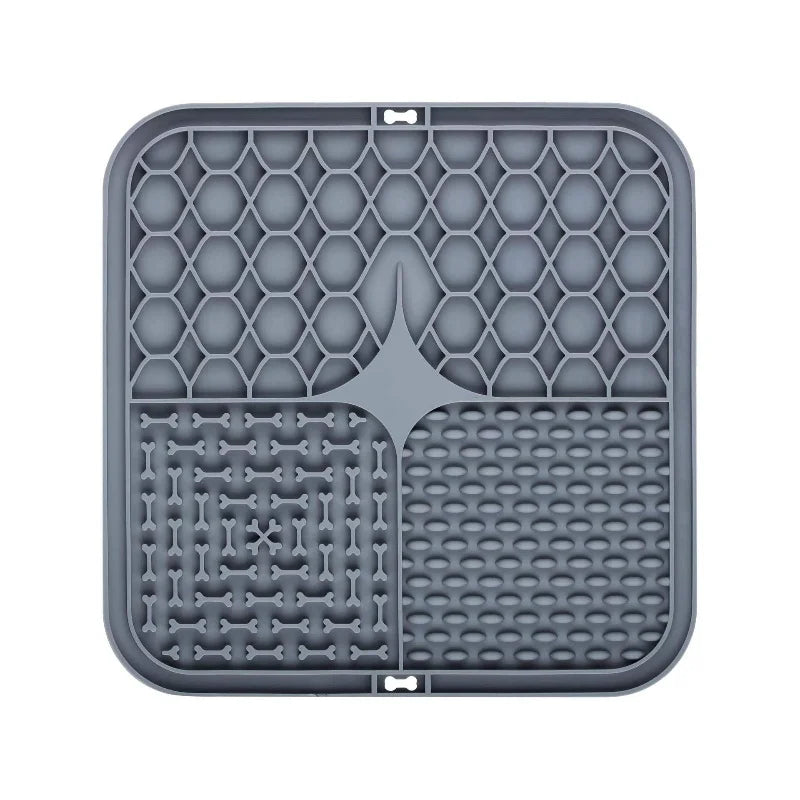 ZenPaw Silicone Lick Mat — Slow Feeder &amp; Calming Bath Mat for Dogs