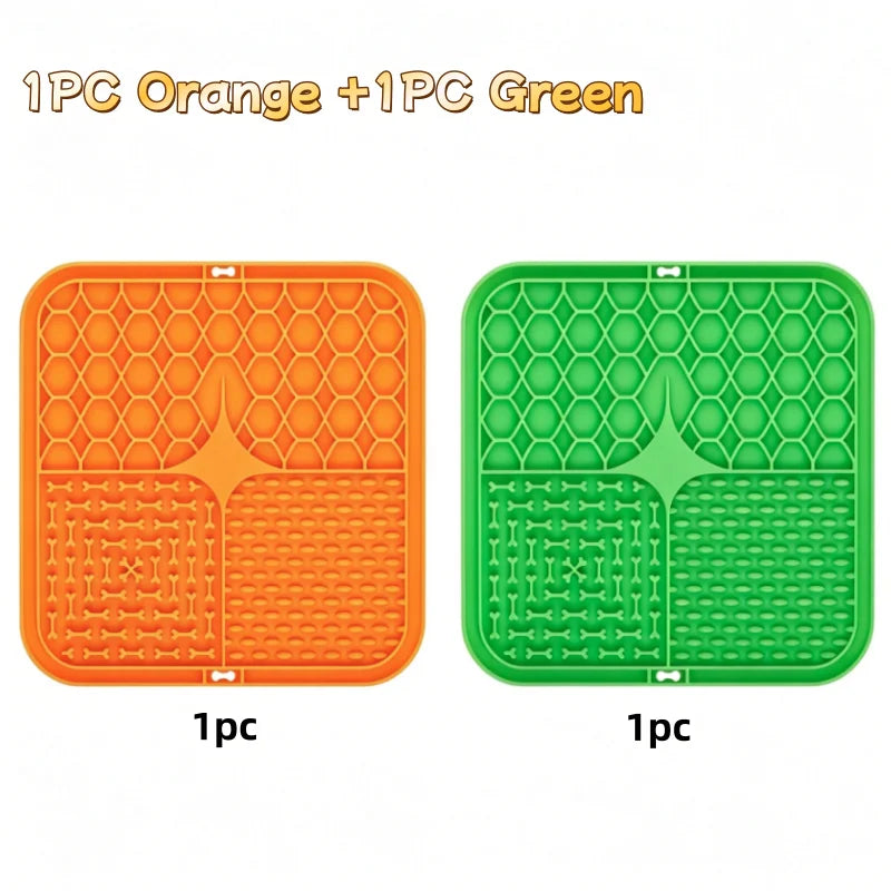 ZenPaw Silicone Lick Mat — Slow Feeder &amp; Calming Bath Mat for Dogs