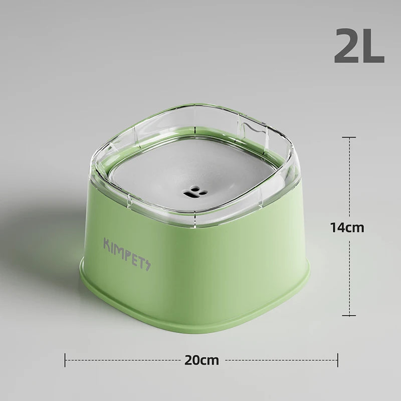 AquaGuard Spill-Proof Smart Water Bowl