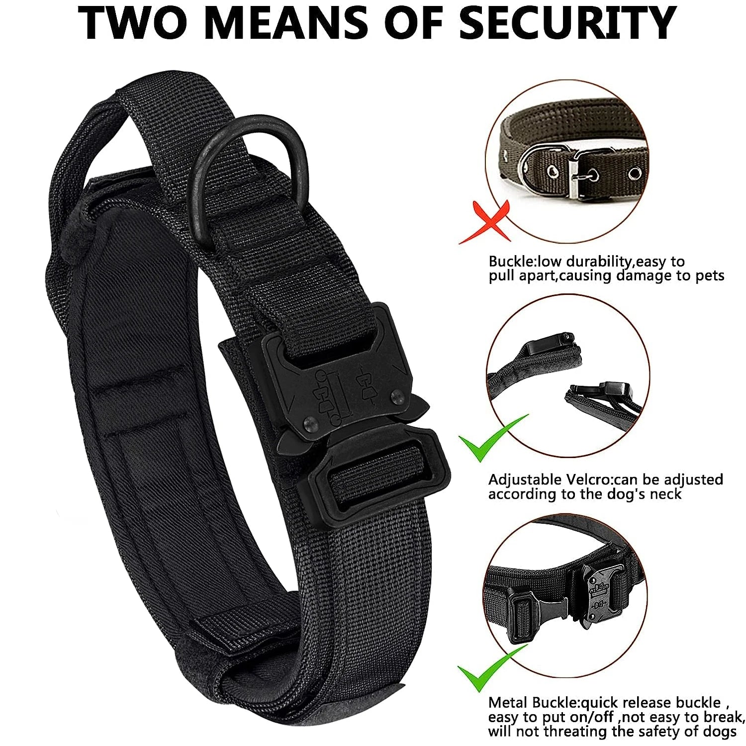FlexiGuard Quick-Release Dog Collar