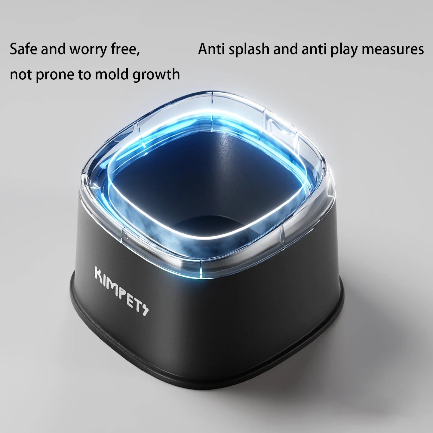 AquaGuard Spill-Proof Smart Water Bowl