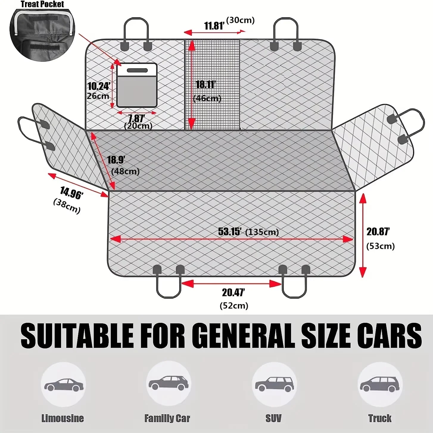 GuardRide Car Hammock Protector