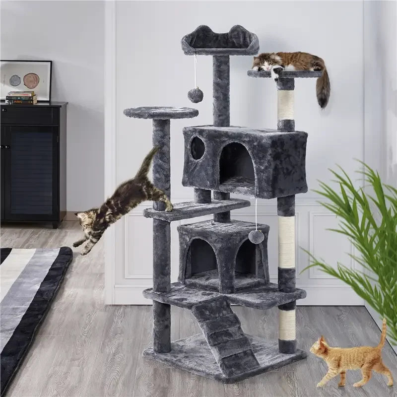 ClimbNest Multi-Level Cat Tree & Activity Centre