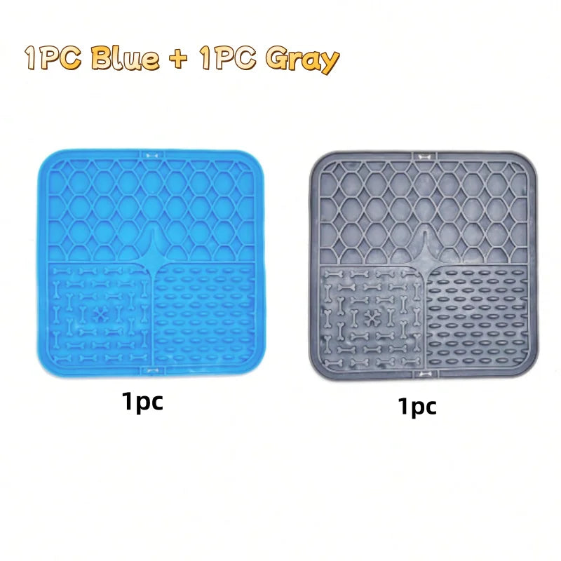 ZenPaw Silicone Lick Mat — Slow Feeder &amp; Calming Bath Mat for Dogs
