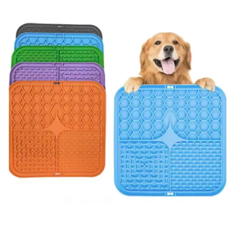 ZenPaw Silicone Lick Mat — Slow Feeder &amp; Calming Bath Mat for Dogs
