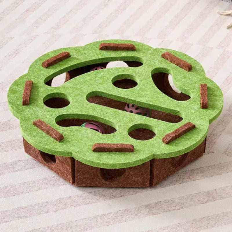 PawMaze Interactive Cat Puzzle Mat